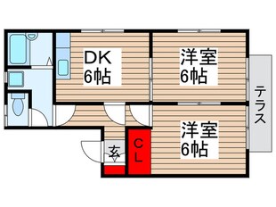 サンプラザの物件間取画像